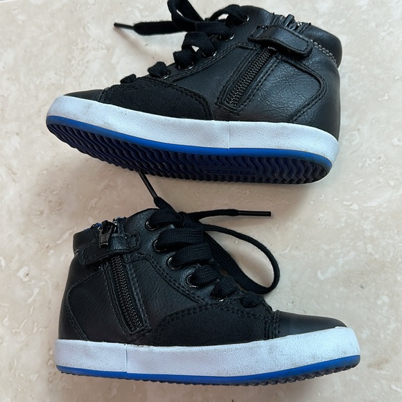 Geox kids booties high top sneakers sz 8.5 $75 - Picture 7 of 8
